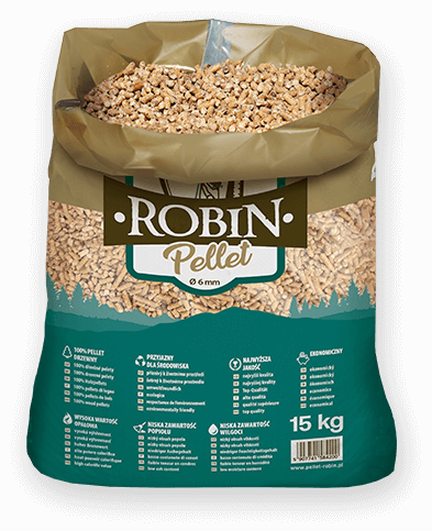 worek pelletu opałowego Robin do kupienia w Okonku lub sklepie internetowym